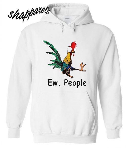 Hei hei ew people Ladies Hoodie