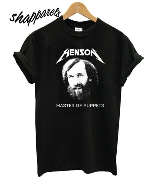 Henson Master Of Puppets Black T shirt