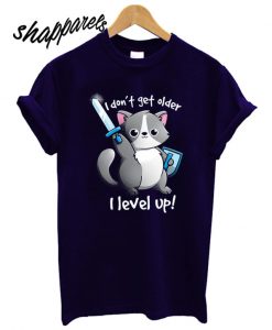 I Level Up Cat T shirt
