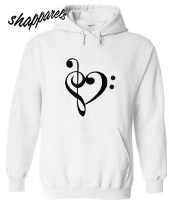 I heart music Hoodie