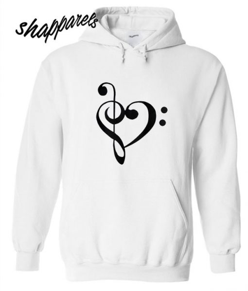 I heart music Hoodie