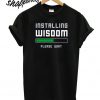 Instaling Wisoom T shirt