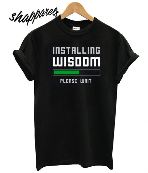 Instaling Wisoom T shirt