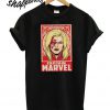 Marvel Boys Captain Marvel Ornament T shirt