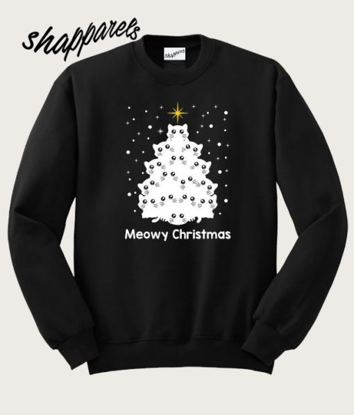 Meowy Christmas Sweatshirt