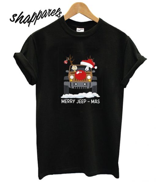 Merry Jeep mas T shirt