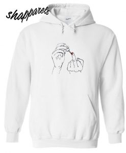 Middle finger Hoodie