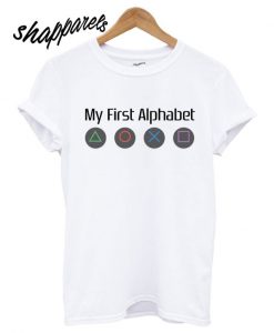 My First Alphabet T shirt