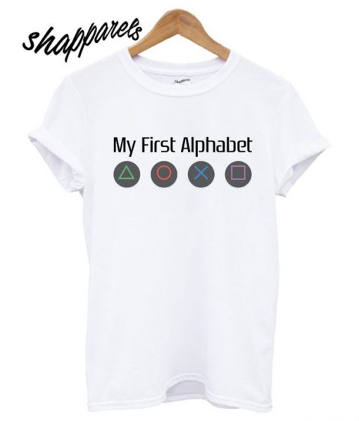 My First Alphabet T shirt