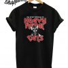 My heart belongs to heavy metal and cats T shirt