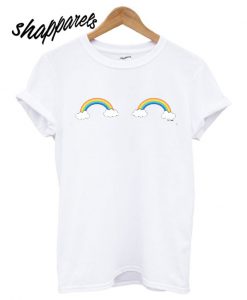 Rainbow Boobs T shirt