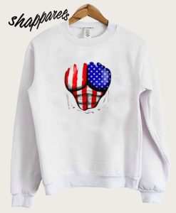 Six Pack American Flag Independence Day Sweatshirt
