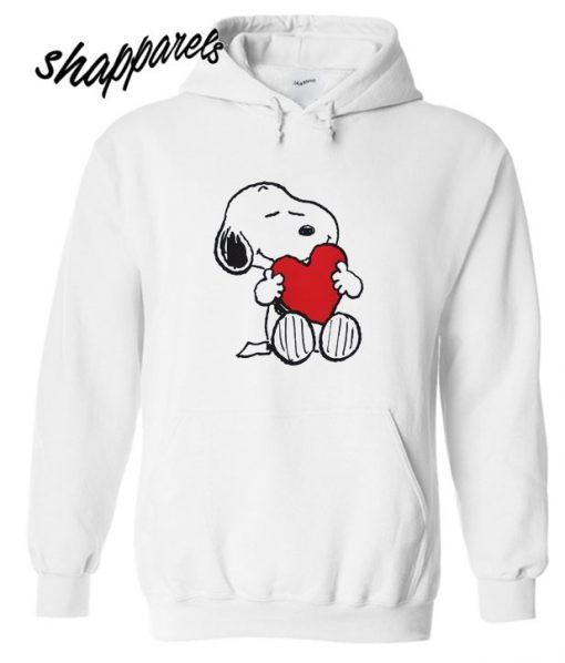 Snoopy Dog Heart Big Hug Love Peanuts Design Hoodie
