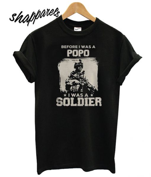 Soldier Veteran Grandpa T shirt