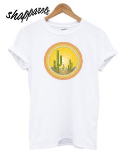 Sunset Cactus T shirt
