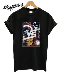 Super Heroes Versus T shirt