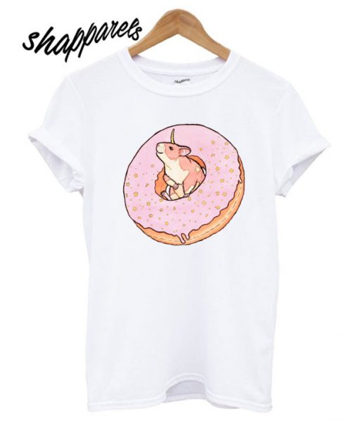 Sweet Fantasy Unicorn Hamster T shirt