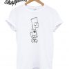 Tye dye Bart Simpson T shirt