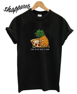 Womens Pineapple Pizza T shirt