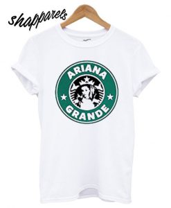 Ariana Grande Starbucks Logo T shirt