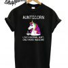 Aunticorn Like A Normal Aunt, Only More Awesome T shirt