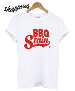 BBQ Stain On A White T shirt