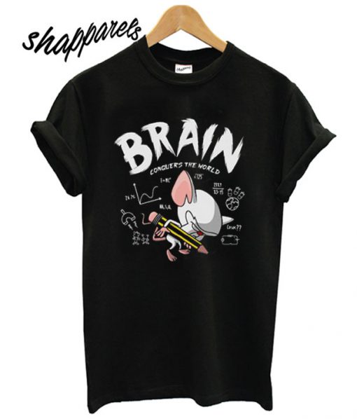 Brain vs The World T shirt