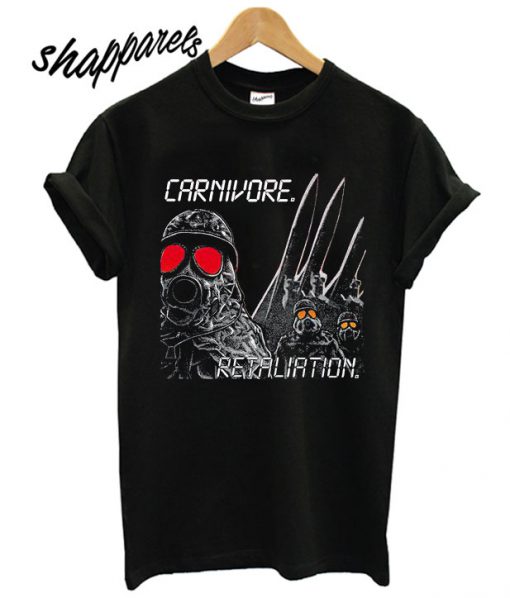 Carnivore Retaliation 1987 Album Cover T shirt