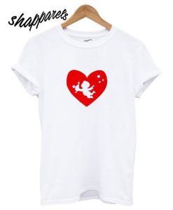 Cupid Heart T shirt