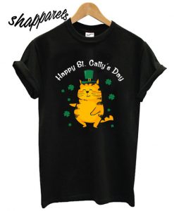 Cute Happy St. Catty's Day T shirt