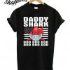 Daddy Shark Firefighter Doo Doo Doo Doo Doo Doo T shirt