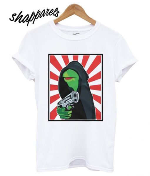 Gangster Kermit The Frog Muppets T Shirt