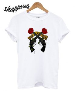 Guns N’ Roses Shooting Roses T shirt