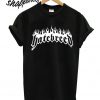 Hatebreed Flaming Title Logo T shirt