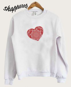 Heart Mandala Sweatshirt