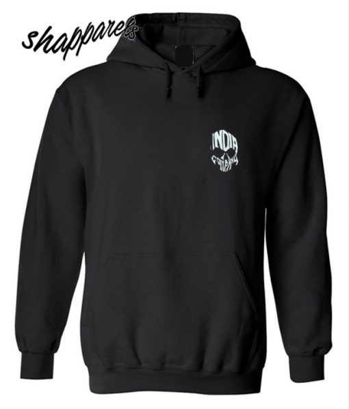 India Company Skull Hoodie