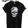Japanese Style The Great Wave Off Skull T shirt
