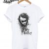 Joker Sketch Gotham Why So Serious Retro CooL Vintage Comic Unisex T shirt