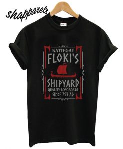 Kattegat Floki's Shipyard T shirt