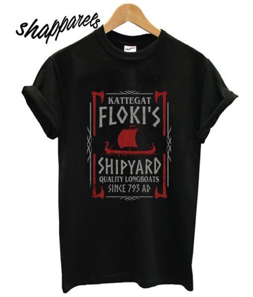 Kattegat Floki's Shipyard T shirt