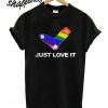 LGBT sock just love it T shirt