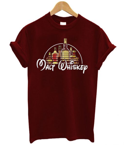 Malt Whiskey Disney T shirt