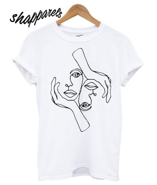 One Line Drawing T shirt