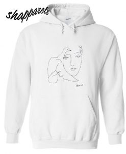 Pablo Picasso Dove and Face Hoodie