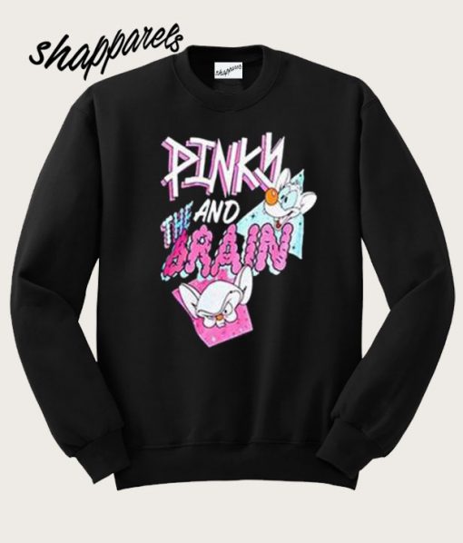 Pinky and The Brain Back Sweatshirt