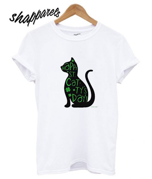 TOOLOUD Happy St. Catty's Day T shirt