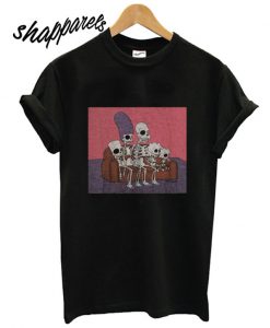 The Simpsons Skeletons T shirt