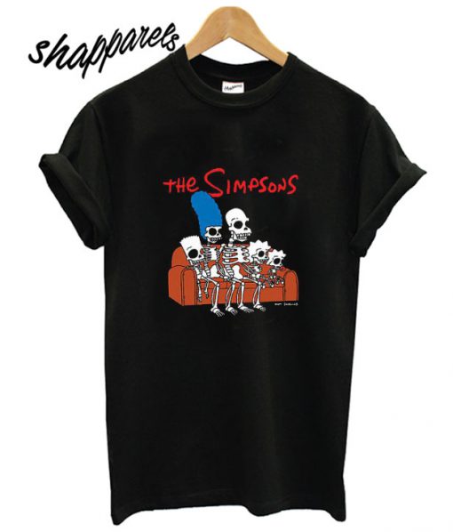 The Simpsons Skeletons T shirt