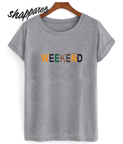 Weekend Colour T shirt