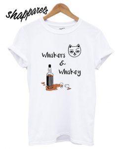 Whiskers & Whiskey Graphic T shirt